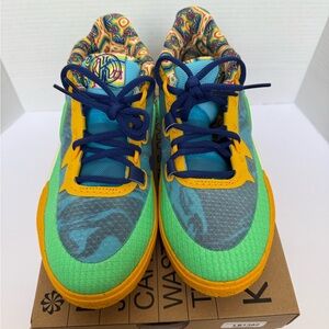 NIKE KYRIE IRVING 8 GO SE (GS) Baltic Blue Multi Color Kids Size 6.5Y